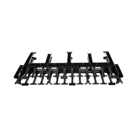 Organizador de Cables Horizontal NetManager, Doble (Frontal y Posterior), Para Rack de 19in, 1UR