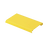 Tapa Con Bisagra a Presión Para Canaleta FiberRunner™ FR4X4YL6, de PVC Rígido, Color Amarillo, 1.8 m de Largo