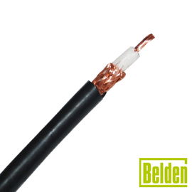 Cable RG8X con blindaje de malla trenzada de cobre 95%, aislamiento de Foam polietileno. Cable RG8X con blindaje de malla trenzada de cobre 95%, aislamiento de Foam polietileno.