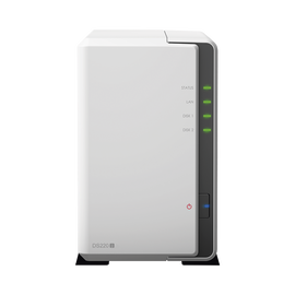 Servidor NAS de escritorio con 2 bahías / Hasta 32 TB