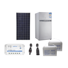 Kit de energía solar para refrigerador de 105 L de aplicaciones aisladas de la red eléctrica