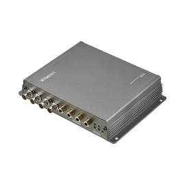 Convertidor de cámaras análogas HD a IP / 4 canales / Hasta 4 MP / 4 Tecnologías (TVI, AHD, CVI y CVBS)