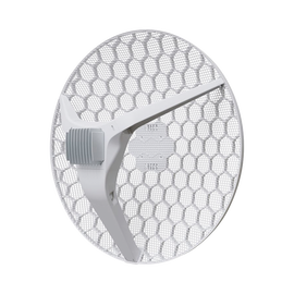 (LHG XL 52 ac) Backbone y CPE de Doble Banda con Antena de 27 dBi (5 GHz) y 18 dBi (2.4GHz), Hasta 1000 mW de Potencia y 860 Mbps, Soporta PoE af/at