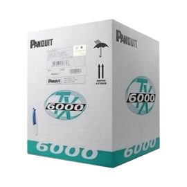 Bobina de Cable UTP 305 m. de Cobre, TX6000™ PanNet, Reelex, Amarillo, Categoría 6 Mejorado (23 AWG), PVC (CMR, Riser), de 4 pares