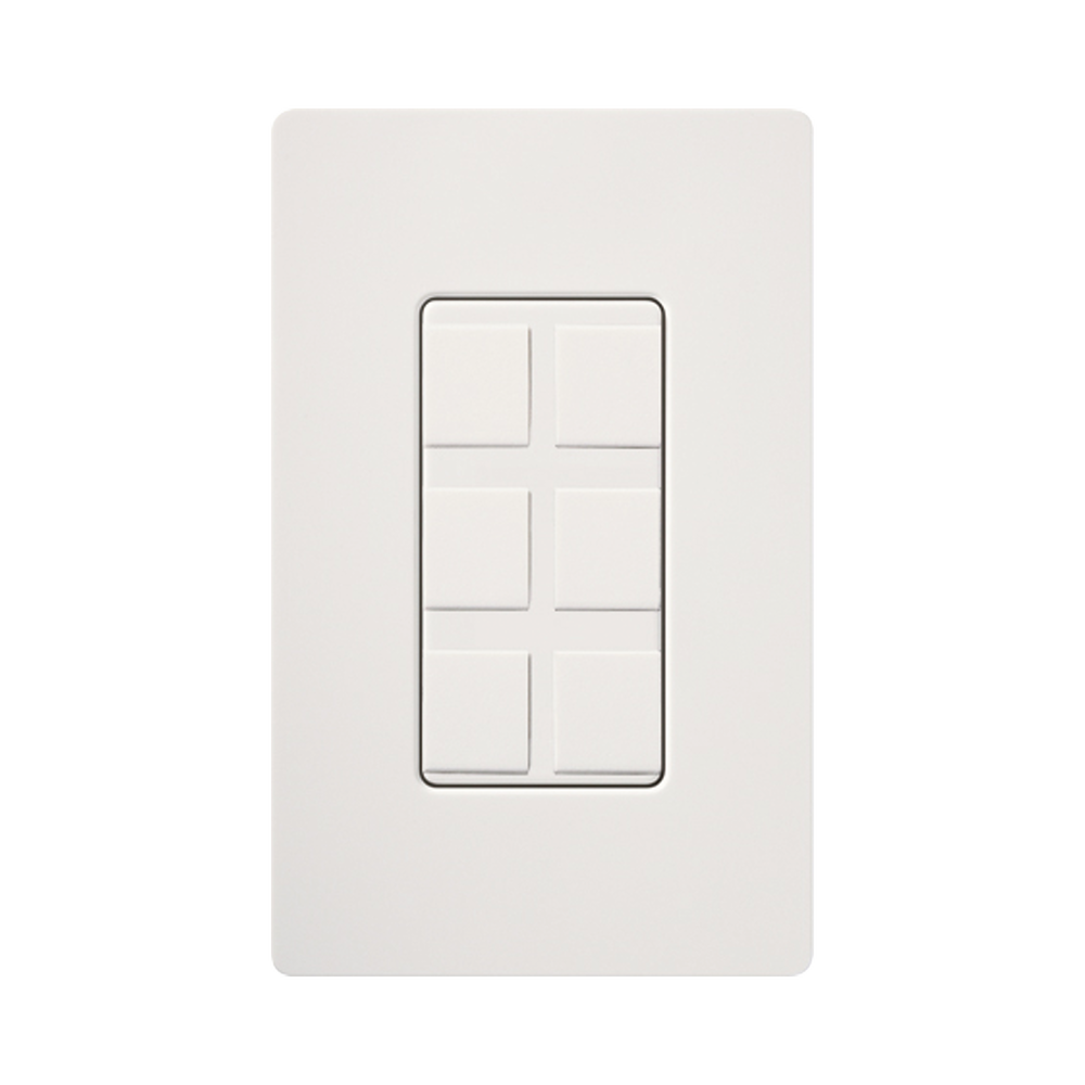 Caja de pared para contactos varios, 6 mini espacios.