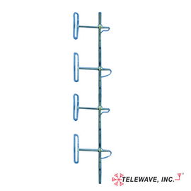 Antena Base VHF, de 4 Dipolos, rango de frecuencia 138 - 174 MHz. Antena Base VHF, de 4 Dipolos, rango de frecuencia 138 - 174 MHz.