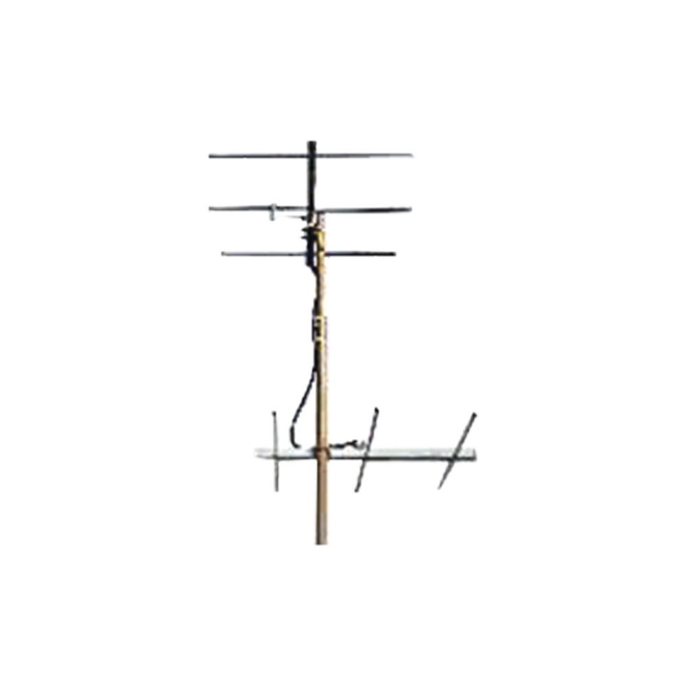 Juego de 2 Antenas Bi-direccionales reforzadas de 3 elementos para TV.