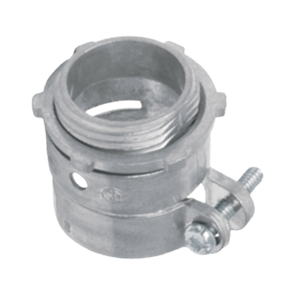 Conector recto para tubo flexible de 2 1/2