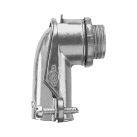 Conector curvo para tubo flexible 1/2