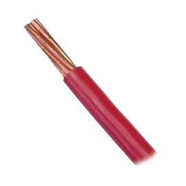 Cable de Cobre Recubierto THW-LS Calibre 14 AWG 19 Hilos Color Rojo (100 metro)