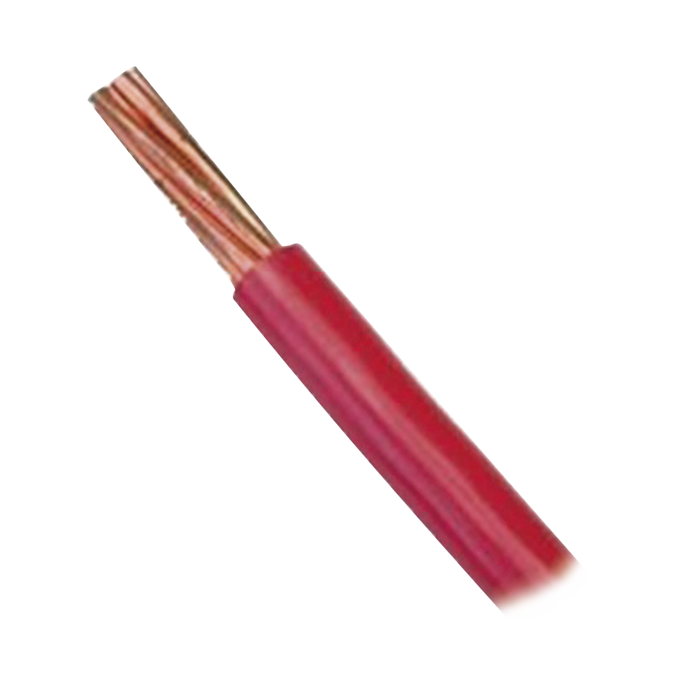 Cable de Cobre Recubierto THW-LS Calibre 12 AWG 19 Hilos Color Rojo (100 metros)