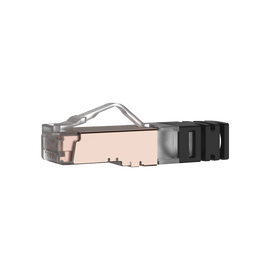 Plug RJ45 Cat6 Blindado, Para Cable Calibre 24-26 AWG, Chapado en Oro de 50 micras, Bolsa de 100 piezas