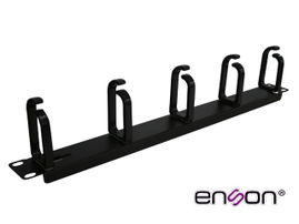 ORGANIZADOR PLASTICO HORIZONTAL ANILLO 1U 19 ENSON ENS-CMR14