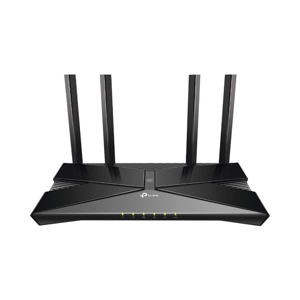 Router de juegos de banda triple AX50 hasta 2976Mbps MU-MIMO 1 puerto WAN 1G y 4 puertos LAN 10/100/1000 Mbps, 1 puerto USB 3.0 y 4 antenas.