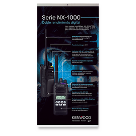 Póster de Radios KENWOOD Serie NX-1000