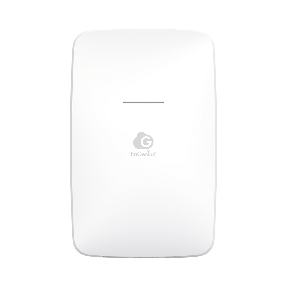 Punto de Acceso de Pared Doble Banda 2X2 MU-MIMO WAVE 2  Administrable en la Nube, Hasta 1267 Mbps, Con 2 puertos LAN extras