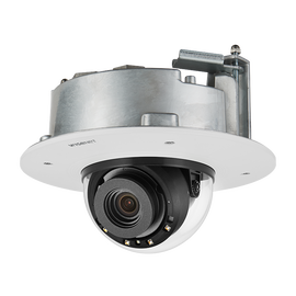 Cámara Domo de 4K con AI, WDR 120dB, P-iris, Lente Motorizado de 4.5 a 10 MM, Ranura para SD, WiseStream II, para Montaje en Plafón