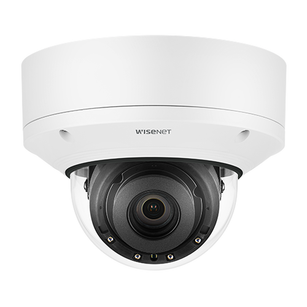 Cámara Domo 4K con IA / Lento Motorizado de 4.5 a 10mm / P-Iris, WDR 120dB / Ranura SD / Protección IP52 e IK10
