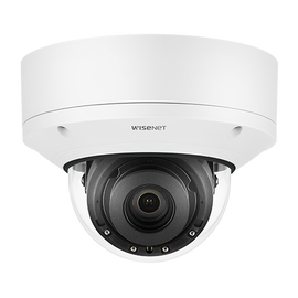 Cámara Domo 4K con IA / Lento Motorizado de 4.5 a 10mm / P-Iris, WDR 120dB / Ranura SD / Protección IP52 e IK10