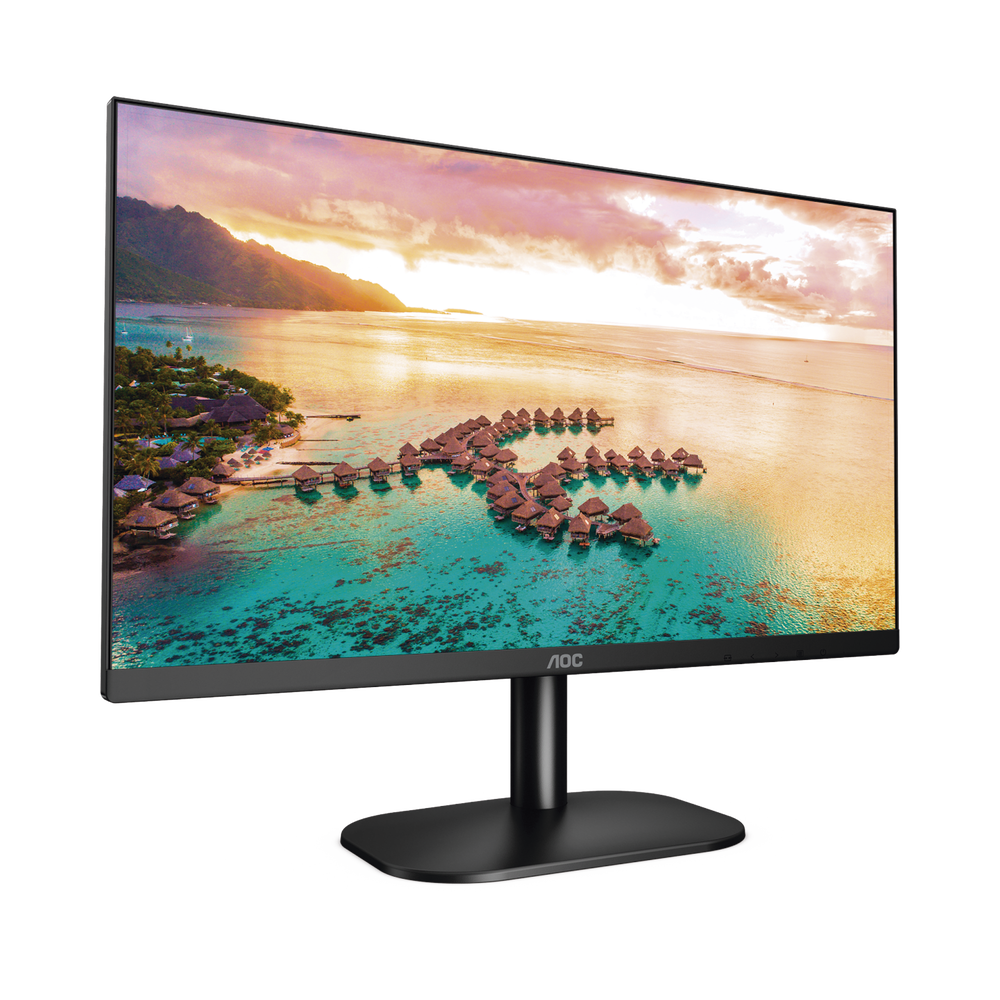 MONITOR LCD AOC 23.8 24B2XH HDMI  1920x1080 BLACK ULTRA SLIM