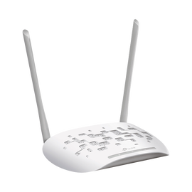 Punto de acceso, 2.4 GHz, 300 Mbps, 2 antenas externas omnidireccional, 1 Puerto WAN 10/100 Mbps