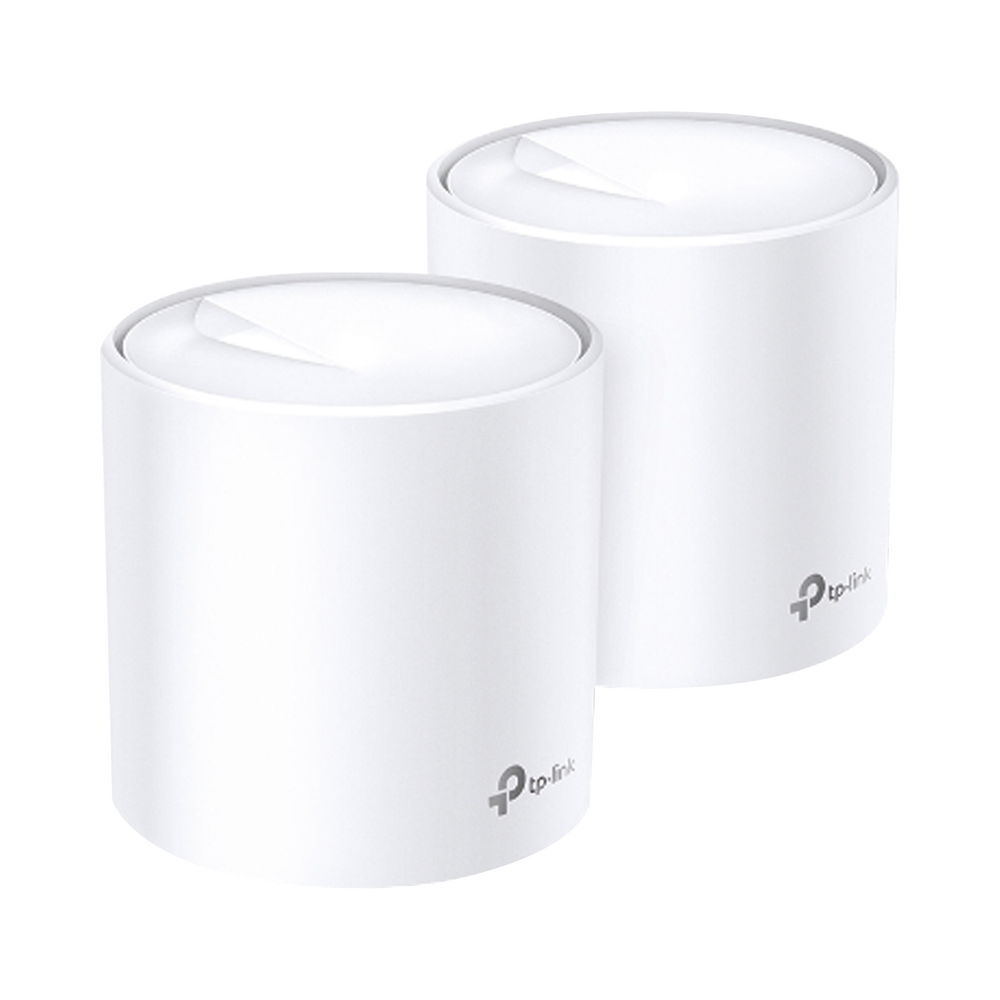 KIT de sistema inalámbrico Deco X20 mesh para hogar, doble banda Wi-Fi 6 (AX), doble puerto Gigabit, 4 antenas internas y compatible con amazon alexa