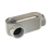 Caja oval roscada tipo LR de 3