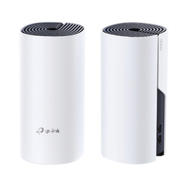 KIT de sistema inalámbrico y HomePlug AV1000, Deco P9 mesh híbrido para hogar, doble banda AC, doble puerto Gigabit, 2 antenas internas compatible con Alexa.