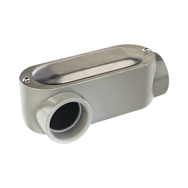 Caja oval roscada tipo LR de 2 1/2