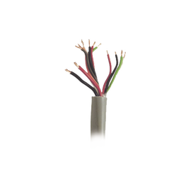 Bobina de cable de 500 metros de color gris para Sistemas de Alarmas de Intrusión y Control de Acceso. ( 5 pares calibre 22) ( 1 par calibre 18 )