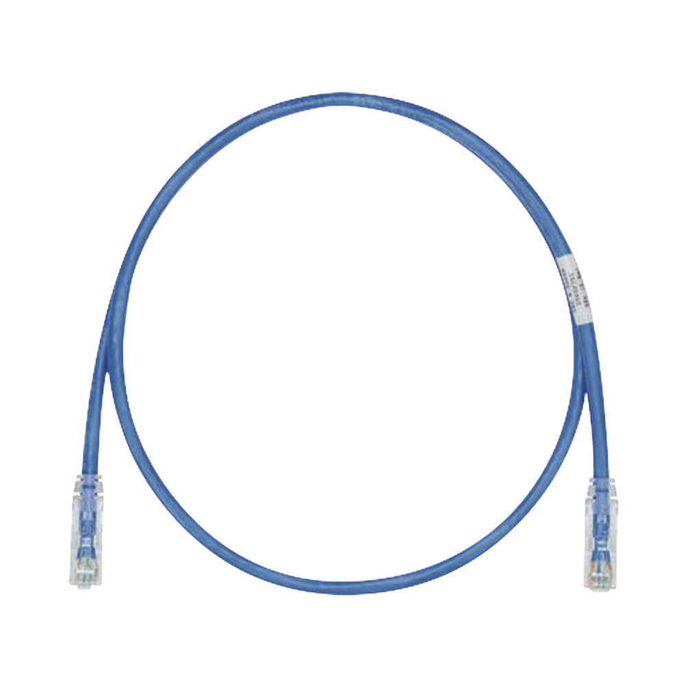 Cable de Parcheo TX6, UTP Cat6, 24 AWG, CM/LSZH, Color Azul, 25ft