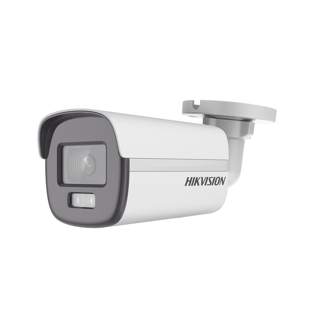 Bala TURBOHD 2 Megapixel (1080p) / Imagen a color 24/7 / Lente 2.8 mm / METAL / Luz Blanca 20 mts / Exterior IP67 / TVI-AHD-CVI-CVBS / dWDR