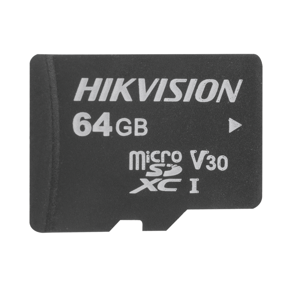 Memoria microSD / Clase 10 de 64 GB / Especializada Para Videovigilancia / Compatibles con cámaras HIKVISION
