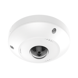 Fisheye IP 4 Megapixel / Panorámica 180° - 360° / Exterior IP67 / IK10 / PoE / Múltiples Vistas por iVMS-4200