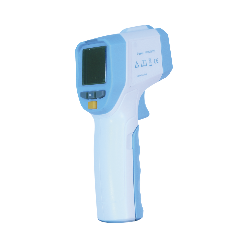 Termometro Infrarrojo / Lectura en menos de 250 ms / distancia de lectura 5-10 cm / Alarma por temperatura elevada