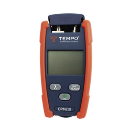 Medidor de Potencia (Micro OPM) para Fibra Óptica con Localizador Visual de Fallos (VFL), entrada universal de 2.5 mm (para conectores SC, ST y FC)
