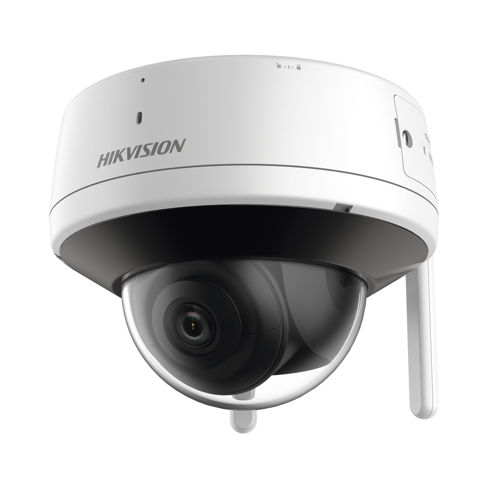 Domo IP 4 Megapixel / Lente 2.8 mm / 30 mts IR / Exterior IP66 / Wi-Fi / WDR 120 dB / Soporta Micro SD / H.265+ / Micrófono y Bocina Interconstruido