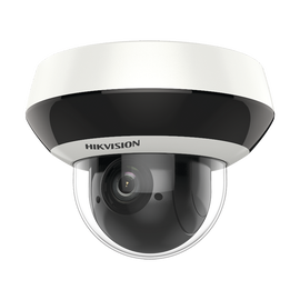 Mini PTZ IP 2 Megapixel / 4X Zoom / H.265+ / 20 mts IR EXIR / WDR / PoE / IK10 / Exterior IP66 / Ultra Baja Iluminación / Micrófono Integrado / PoE