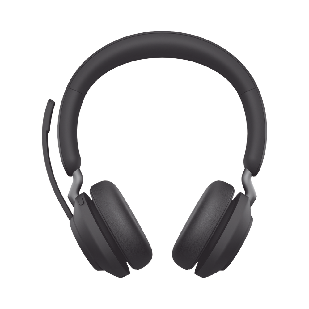 Jabra Evolve2 65, Auricular stereo versión UC con aislamiento de ruido activa, dongle USB-A indicador de ocupado (Busylight) (26599-989-999)