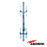 Antena base de 4 Dipolos, 450 - 470 MHz