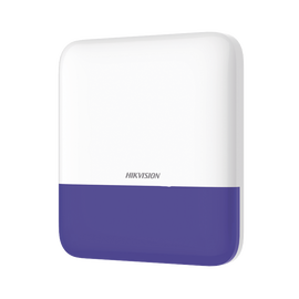 (AX PRO) Sirena Inalámbrica con Estrobo Azul para Exterior / 110 dB