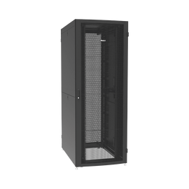 Gabinete Net-Verse para Centros de Datos, 42UR, 800mm de Ancho, 1000mm de Profundidad, Fabricado en Acero, Color Negro