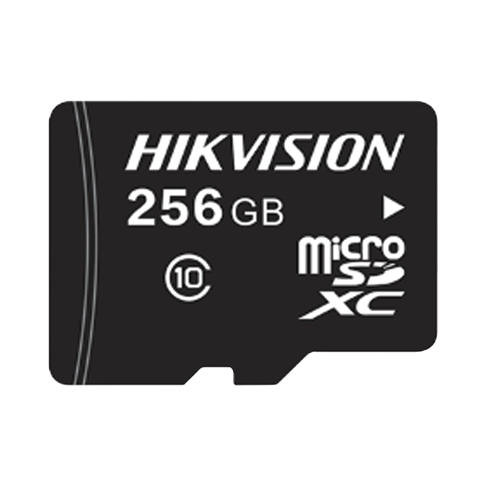 Memoria microSD / Clase 10 de 256 GB / Especializada Para Videovigilancia / Compatibles con cámaras HIKVISION
