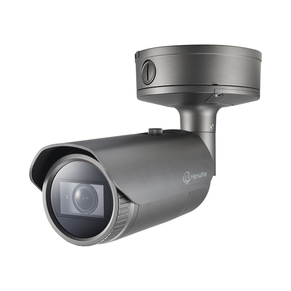 Cámara IP Tipo Bala Antivandálica 4K / Lente Motorizado 2.8-12mm / IR 50M / WDR 150db / H.265 & WiseStream II