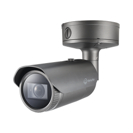 Cámara IP Tipo Bala Antivandálica 4K / Lente Motorizado 2.8-12mm / IR 50M / WDR 150db / H.265 & WiseStream II