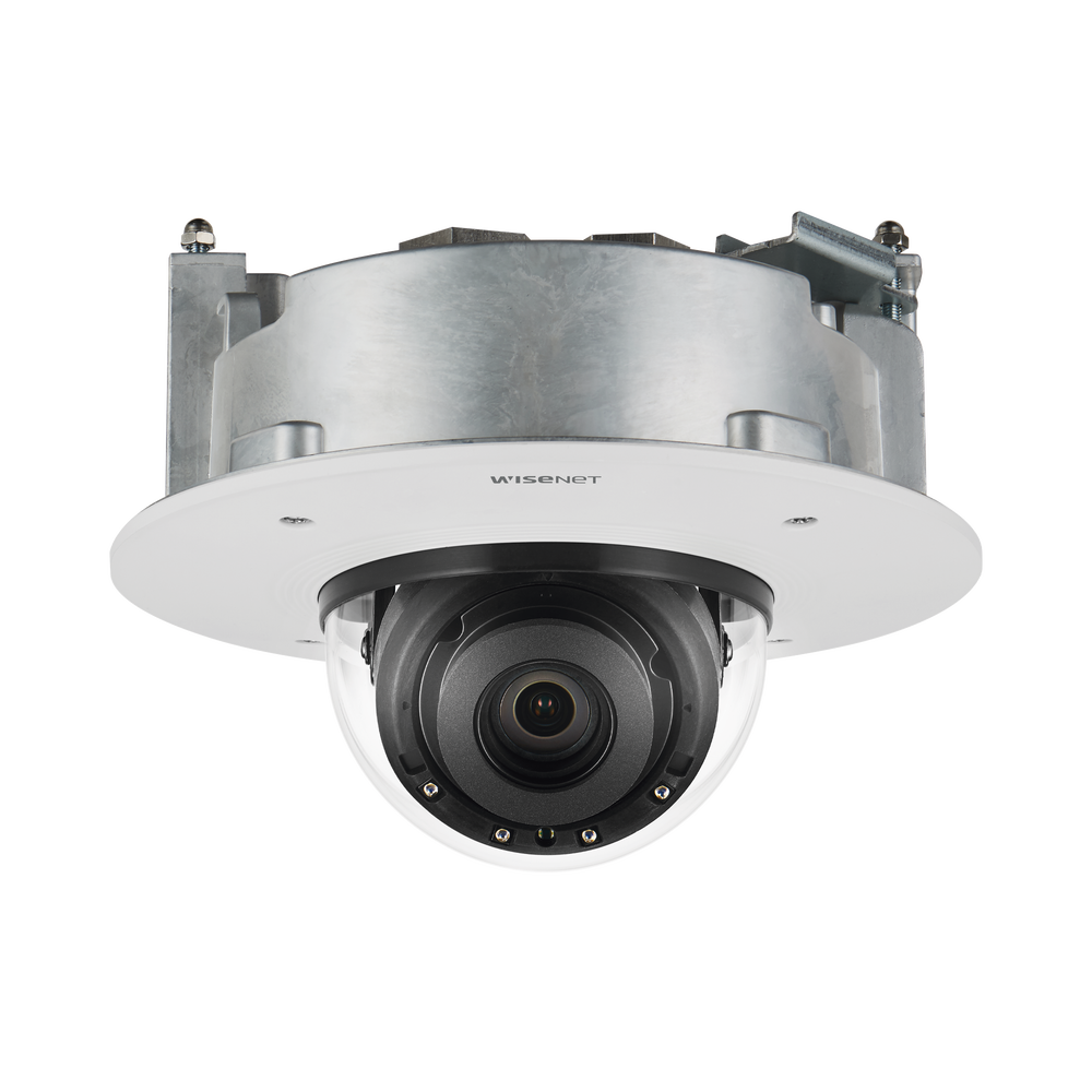 Cámara IP Tipo Domo Interior 6MP / Lente Motorizado 2.8 - 8.4mm / WDR 120db / IP66 / IK08 / H.265 & WiseStream /  plafon