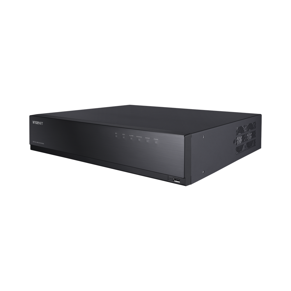 DVR 16 Canales Analogicos + 2 canales IP hasta 8 Megapixel / 12 TB incluidos / Soporta 4 Tecnologías (AHD, TVI, CVI, CVBS) / Hasta 8 HDDs / Entradas y Salidas de Audio y Alarma