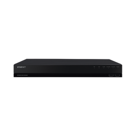 NVR de 12 Megapíxel con Wisenet Wave Embebido / Incluye 4 Licencias / 2TB Incluidos / 8 canales / 8 puertos PoE+ / H.265 & WiseStream / E/S de alarma