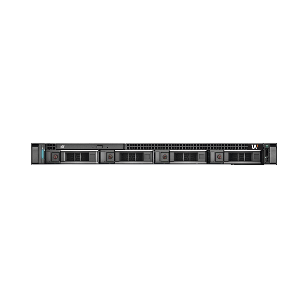 NVR Wisenet WAVE basada en Windows / Montable en Rack 1U / 470 Mbps throughput