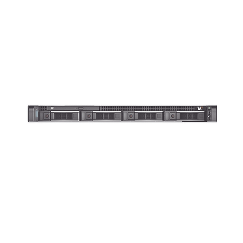 NVR Wisenet WAVE basada en Windows / Montable en Rack 1U / Incluye licencia WAVE-PRO-04 / 470 Mbps throughput / Incluye 8 TB para almacenamiento